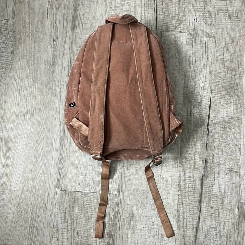 HERSCHEL Supply Co. Grove Velvet Backpack Dusty Pink